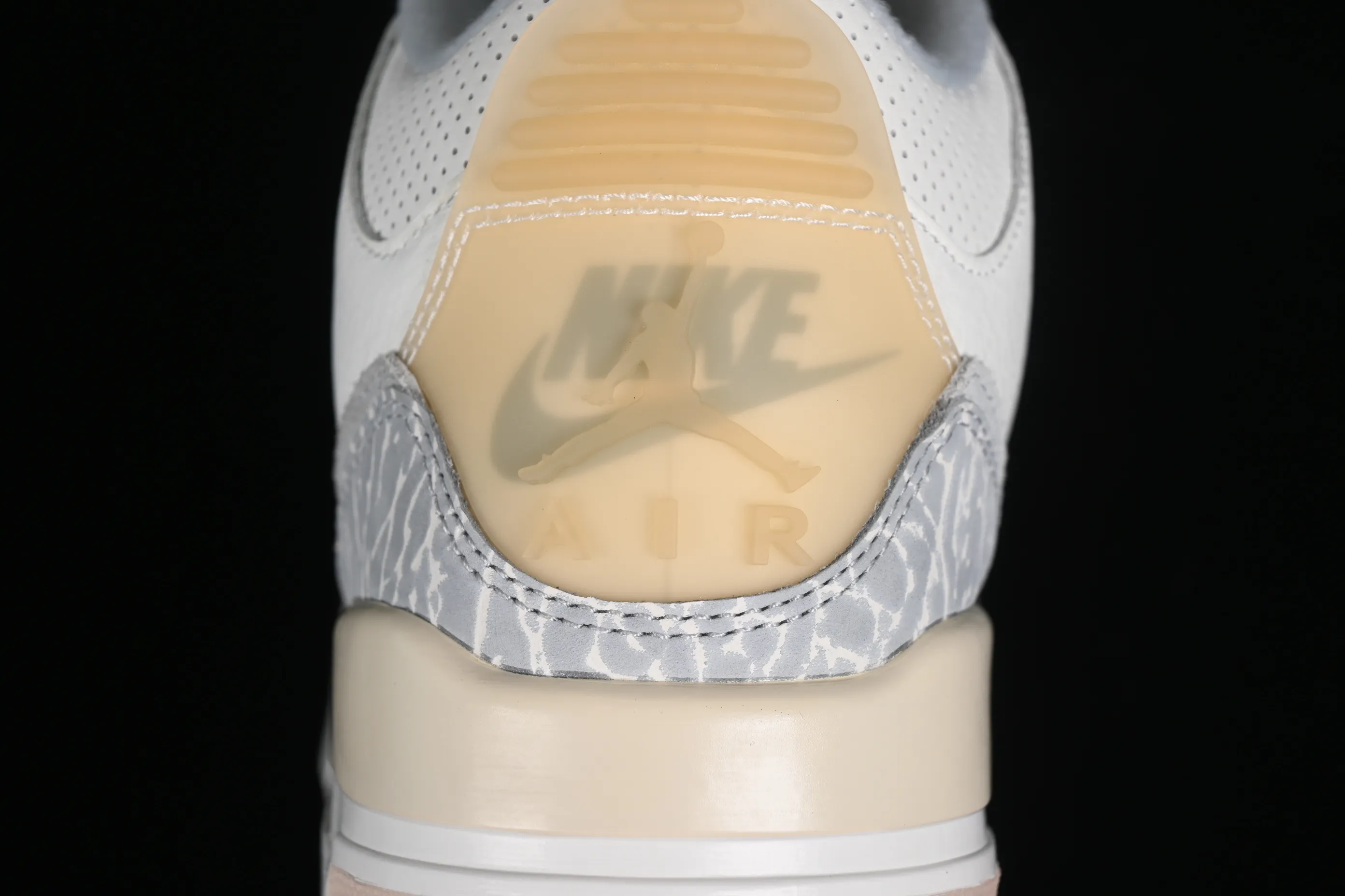 All categories Air Jordan Jordan series basketball shoes Air Jordan 3 C version Air Jordan 3 "Craft Ivory" AJ3 Joe 3 ivory white full first layer FJ9479-100